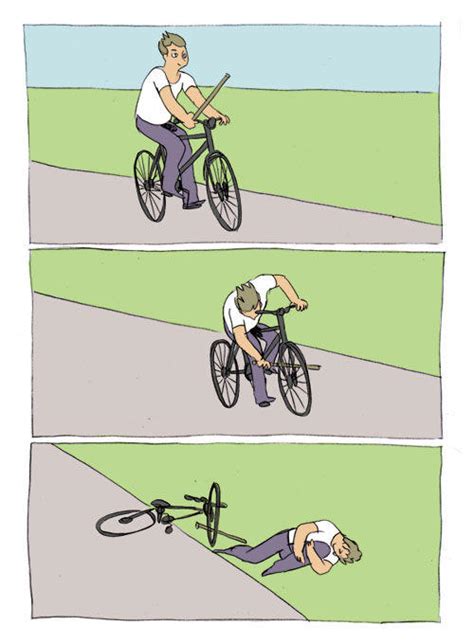 Falling Bike Meme